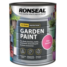 Ronseal Garden Paint Pink Jasmine 750ml