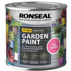 Ronseal Garden Paint Pink Jasmine 250ml