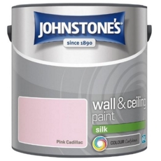 JOHNSTONE'S WALL & CEILING SILK PINK CADILLAC 2.5LITRE