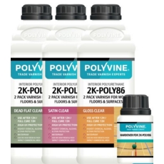 POLYVINE 2K-POLY86 KIT SATIN 1.1 LITRE