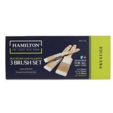 HAMILTON PRESTIGE SYNTHETic BRUSH 3 BOX SET 1x1,1.5,2"