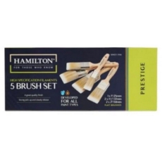 HAMILTON PRESTIGE SYNTHETIC 5 BRUSH SET