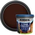 RONSEAL FENCE LIFE PLUS DARK OAK 5litre