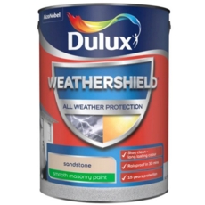 DULUX RETAIL WEATHERSHIELD SMOOTH SANDSTONE 5LITRE