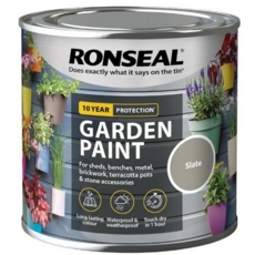 Ronseal Garden Paint Slate 250ml