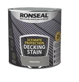 RONSEAL ULTIMATE DECKING STAIN STONE GREY 2.5LT