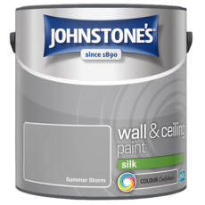JOHNSTONE'S WALL & CEILING SILK SUMMER STORM 2.5LITRE