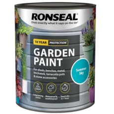 Ronseal Garden Paint Summer Sky 750ml
