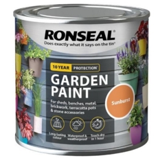 RONSEAL GARDEN PAINT SUNBURST 250MLS