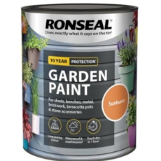 RONSEAL GARDEN PAINT SUNBURST 750MLS