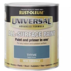 RUST-OLEUM UNIVERSAL SATIN THYME 750MLS