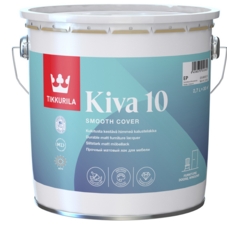 TIKKURILA KIVA 10 - MATT FURNITURE LACQUER 3 LTR