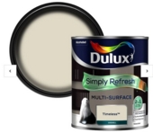 DULUX SIMPLY REFRESH M/S EGGSHELL TIMLESS 750ML