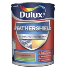 DULUX RETAIL  WEATHERSHIELD SMOOTH  TOASTED TERRACOTTA 5LT
