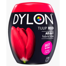 DYLON ALL IN 1 FABRIC DYE MACHINE POD TULIP RED