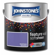 JOHNSTONE'S FEATURE WALL SOFT SHEEN VIVID VIOLET 2.5L