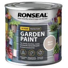 RONSEAL GARDEN PAINT WARM STONE 250MLS